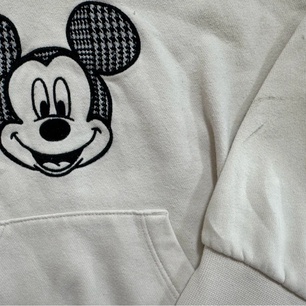 3T Kids Cream Hoodie Mickey Mouse Baby Gap